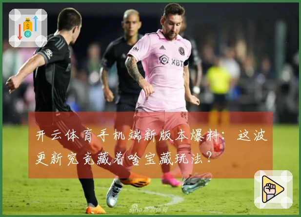 开云体育手机端新版本爆料：这波更新究竟藏着啥宝藏玩法？